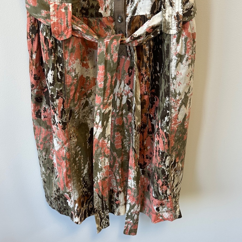 DKNY Jeans Sz Large Multicolor Strapless Dress - Picture 4 of 12